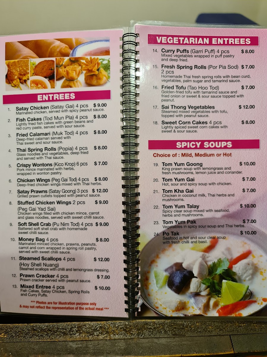Menu Sai Thong Thai-1